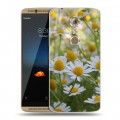 Дизайнерский пластиковый чехол для ZTE Axon 7 Ромашки