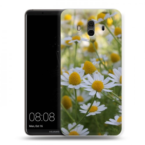 Дизайнерский пластиковый чехол для Huawei Mate 10 Ромашки