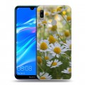 Дизайнерский пластиковый чехол для Huawei Y6 (2019) Ромашки