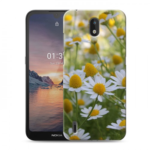 Дизайнерский силиконовый чехол для Nokia 1.3 Ромашки