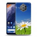 Дизайнерский силиконовый чехол для Nokia 9 PureView Ромашки