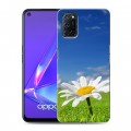 Дизайнерский пластиковый чехол для OPPO A52 Ромашки