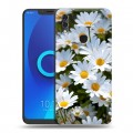 Дизайнерский силиконовый чехол для Alcatel 5V Ромашки