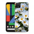 Дизайнерский пластиковый чехол для Google Pixel 4 Ромашки