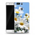 Дизайнерский пластиковый чехол для Huawei P9 Plus Ромашки