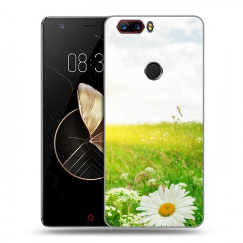 Дизайнерский пластиковый чехол для ZTE Nubia Z17 Ромашки