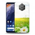 Дизайнерский силиконовый чехол для Nokia 9 PureView Ромашки