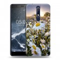 Дизайнерский пластиковый чехол для Nokia 5.1 Ромашки