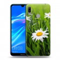 Дизайнерский пластиковый чехол для Huawei Y6 (2019) Ромашки