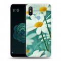 Дизайнерский силиконовый чехол для Xiaomi Mi A2 Ромашки