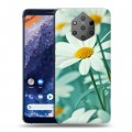 Дизайнерский силиконовый чехол для Nokia 9 PureView Ромашки