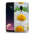 Дизайнерский пластиковый чехол для Meizu 15 Plus Ромашки