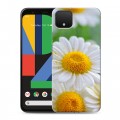 Дизайнерский пластиковый чехол для Google Pixel 4 Ромашки