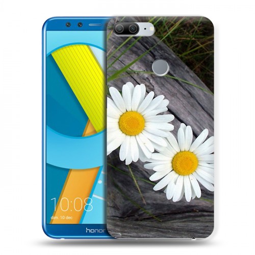 Дизайнерский пластиковый чехол для Huawei Honor 9 Lite Ромашки