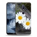 Дизайнерский пластиковый чехол для Nokia 6.1 Plus Ромашки