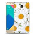 Дизайнерский силиконовый чехол для Samsung Galaxy A9 Ромашки