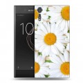 Дизайнерский пластиковый чехол для Sony Xperia XZs Ромашки