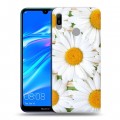 Дизайнерский пластиковый чехол для Huawei Y6 (2019) Ромашки