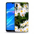 Дизайнерский пластиковый чехол для Huawei Y6 (2019) Ромашки