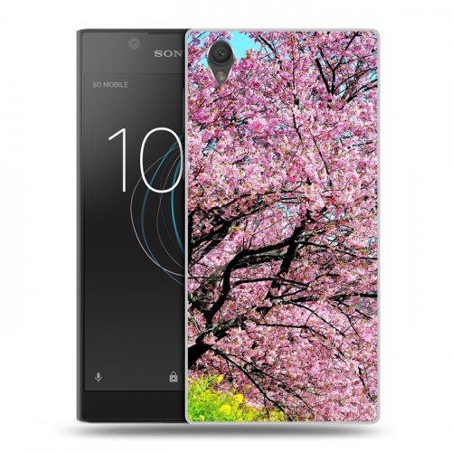 Дизайнерский пластиковый чехол для Sony Xperia L1 Сакура