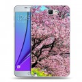 Дизайнерский пластиковый чехол для Samsung Galaxy Note 2 Сакура