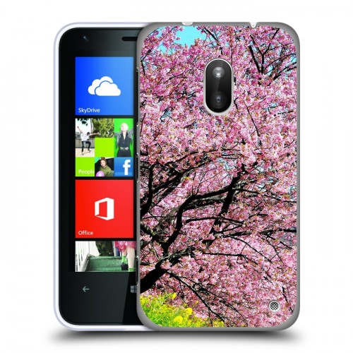 Дизайнерский пластиковый чехол для Nokia Lumia 620 Сакура