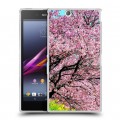 Дизайнерский пластиковый чехол для Sony Xperia Z Ultra  Сакура