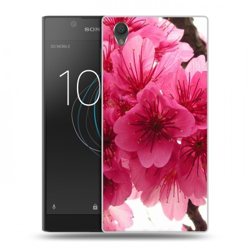 Дизайнерский пластиковый чехол для Sony Xperia L1 Сакура