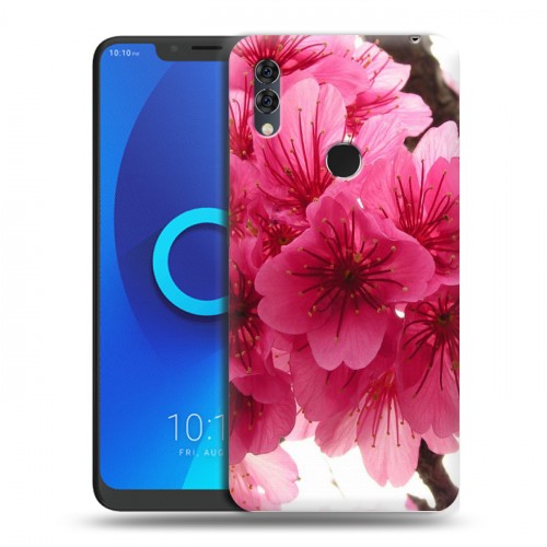 Дизайнерский силиконовый чехол для Alcatel 5V Сакура