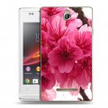 Дизайнерский силиконовый чехол для Sony Xperia E Сакура