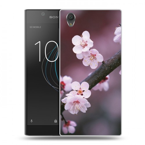 Дизайнерский пластиковый чехол для Sony Xperia L1 Сакура