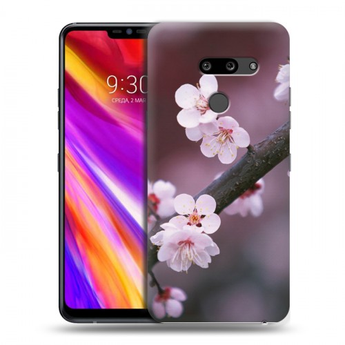 Дизайнерский пластиковый чехол для LG G8 ThinQ Сакура