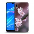 Дизайнерский пластиковый чехол для Huawei Y6 (2019) Сакура