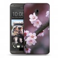 Дизайнерский силиконовый чехол для HTC Desire 700 Сакура