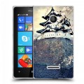 Дизайнерский пластиковый чехол для Microsoft Lumia 435 Сакура