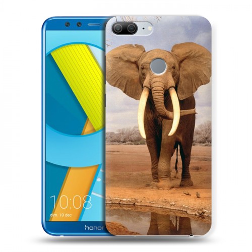 Дизайнерский пластиковый чехол для Huawei Honor 9 Lite Слоны
