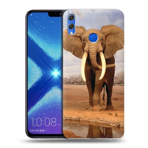 Дизайнерский силиконовый чехол для Huawei Honor 8X Слоны