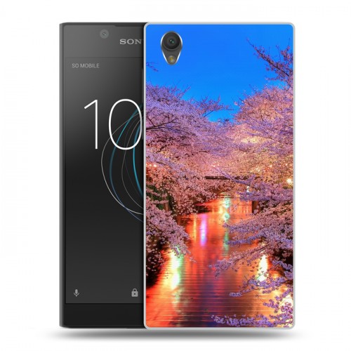 Дизайнерский пластиковый чехол для Sony Xperia L1 Сакура