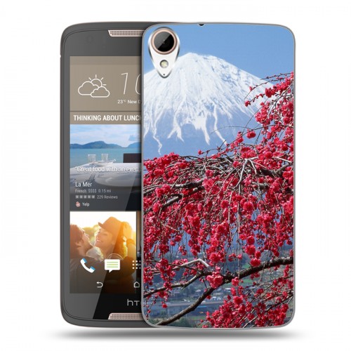 Дизайнерский пластиковый чехол для HTC Desire 828 Сакура