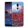 Дизайнерский пластиковый чехол для Nokia 7 Plus Сакура