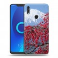 Дизайнерский силиконовый чехол для Alcatel 5V Сакура