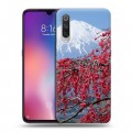 Дизайнерский силиконовый с усиленными углами чехол для Xiaomi Mi9 Сакура