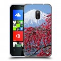 Дизайнерский пластиковый чехол для Nokia Lumia 620 Сакура