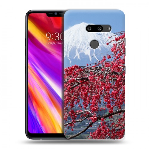 Дизайнерский пластиковый чехол для LG G8 ThinQ Сакура