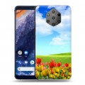 Дизайнерский силиконовый чехол для Nokia 9 PureView Тюльпаны