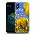 Дизайнерский силиконовый чехол для Xiaomi Mi A2 Тюльпаны