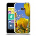 Дизайнерский пластиковый чехол для Nokia Lumia 530 Тюльпаны