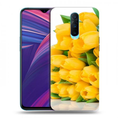 Дизайнерский пластиковый чехол для OPPO RX17 Pro Тюльпаны