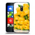 Дизайнерский пластиковый чехол для Nokia Lumia 620 Тюльпаны