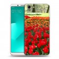 Дизайнерский пластиковый чехол для OPPO A83 Тюльпаны